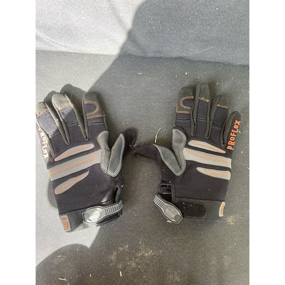 Ergodyne ProFlex 710 Heavy-Duty Utility Work Gloves Black Size Large Mechanics